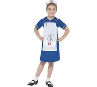 Filles Nurse Costume Occupation Rôle Jouer Enfants Déguisement Infirmière Doctor