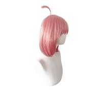 Filles Pink Synthetic Fiber Brand Straight Cosplay Wig with Bangs, Anime Costume Party Wigs, Fashion Beautiful Pink Wigs for Women (pour adultes)