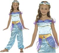 Filles Princesse Arabe Costume Déguisement Enfant Jasmin Tenue par Smiffys