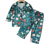 Filles Pyjamas Ensembles de imprimés Simple Doux Surpyjama Pyjama Kids Unisex Coton Enfant en Bas Ge Deux PièCes Cadeau Fille pour ou Ado