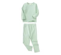 Filles Pyjamas Pyjama Ensemble Manches Longues Mignon Kids Unisex Coton Enfant en Bas Ge Deux PièCes Coffret Nuit d'hiver pour Enfants ou Ado