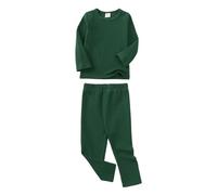 Filles Pyjamas Pyjama Ensemble Manches Longues Mignon Kids Unisex Coton Enfant en Bas Ge Deux PièCes Coffret Nuit d'hiver pour Enfants ou Ado