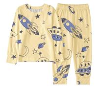 Filles Pyjamas vêtements de Nuit Manches Longues Ensembles Pyjama Fille et Ado Costume Vêtement Enfant en Bas Ge Deux PièCes Idée Cadeau pour ou