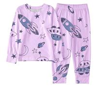 Filles Pyjamas vêtements de Nuit Manches Longues Ensembles Pyjama Fille et Ado Costume Vêtement Enfant en Bas Ge Deux PièCes Idée Cadeau pour ou