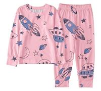 Filles Pyjamas vêtements de Nuit Manches Longues Ensembles Pyjama Fille et Ado Costume Vêtement Enfant en Bas Ge Deux PièCes Idée Cadeau pour ou