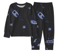Filles Pyjamas vêtements de Nuit Manches Longues Ensembles Pyjama Fille et Ado Costume Vêtement Enfant en Bas Ge Deux PièCes Idée Cadeau pour ou