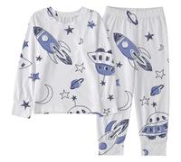 Filles Pyjamas vêtements de Nuit Manches Longues Ensembles Pyjama Fille et Ado Costume Vêtement Enfant en Bas Ge Deux PièCes Idée Cadeau pour ou