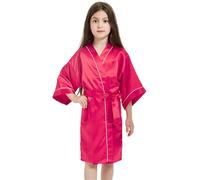 Filles Pyjamas vêtements de Nuit Manches Longues Simple Doux Surpyjama Costume Vêtement Pyjama en Coton Coffret d'hiver pour Enfants Jeunes