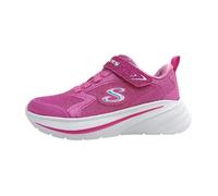 Filles Skechers Chaussures à scratch Wave 92 Textile Fermeture velcro Plat - rose vif HTPK 30