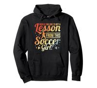Filles Soccer Femme Footballeur Sweat à Capuche