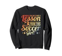 Filles Soccer Femme Footballeur Sweatshirt