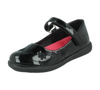 Filles Spot On Smart Verni École Chaussures