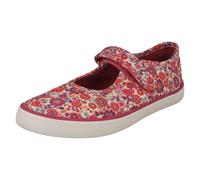 Filles Startrite Décontracté Floral Détaillé Babies Toile Chaussures Busy Lizzy
