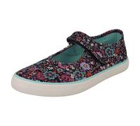 Filles Startrite Décontracté Floral Détaillé Babies Toile Chaussures Busy Lizzy
