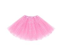 Filles Tutu Jupes Étincelle D'étoile Sequin Princesse Robes 3 Couches Ballet Danse Toddler Tulle Jupe,Jaune
