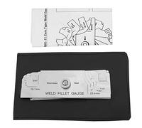 Fillet Weld Gauge Welder Inspection Gauge Stainless Steel Welding Gauge Thickened Durable Design for Accurate Weld Measurement in Boilers Bridges Shipbuilding Pressure Vessels