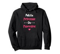 Filleule Enfant Petite Fille Humour Princesse de Marraine Sweat à Capuche
