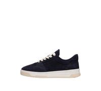 Filling Pieces - Baskets basses Vise en daim - Homme - Chaussures - Bleu - Taille: 41 EU