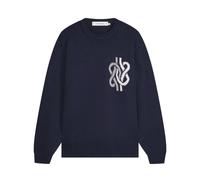 Filling Pieces - Pull en Tricot - Homme - Pulls - Bleu - Taille: M
