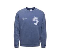 Filling Pieces Sweat-shirt 'Gramophone Vintage' marine / blanc, Taille XL