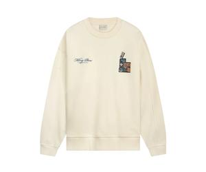 Filling Pieces, unisex, Sweatshirts et sweats à capuche, Beige, Taille: XL SweaT-shirt Speaker Wall
