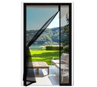 Fillis Moustiquaire magnétique, 110x220cm Moustiquaire de balcon en fibre de verre Ouverture latérale Rideau anti-mouches Porte pour Salon Chambre Portes