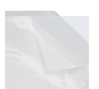 Film adhésif double face DIN A4 ou A5 | Film PET des deux côtés | Transparent | Pour bricolage et travaux de bureau | Adhésif puissant