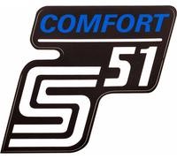 Film adhésif pour capot latéral "S51 COMFORT" - Bleu