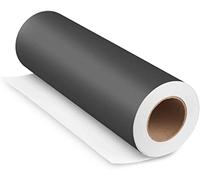 Film adhésif pour meubles - Film adhésif brillant pour l'extérieur de la voiture - 100 x 500 cm - Mat - Film adhésif imperméable pour meubles de cuisine - Film décoratif - Gris foncé