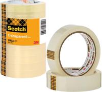 Film adhésif Scotch 508 transparent 15 mm x 66 m 10 rouleaux