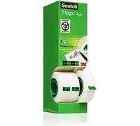 Film adhésif Scotch Magic 810 19 mm x 33 m 8 rouleaux