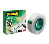 Film adhésif Scotch Magic 810 invisible 19 mm x 33 m