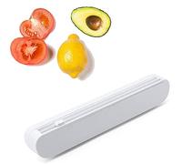 ZJYY Film Alimentaire à Découper, Distributeur De Film Étirable, Porte-Rouleau De Cuisine en Papier pour Aliments, Distributeur De Film Alimentaire pour Papier Aluminium Et Cellophane