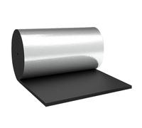 Film Aluminium Isolation Thermique Auto-Adhésif Tapis En Mousse Isolante Isolation Du Véhicule Isolation Phonique Thermique Et Acoustique Haute Température Pour Compartiment Moteur 5mm D'épaisseur ( S