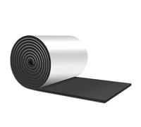 Film Aluminium Isolation Thermique Autocollant Feuille Ignifuge Insonorisation Couche de Coton Isolant pour Isoler Thermiquement, 5mm D'Epaisseur Panneau Reflechissant Derriere Radiateur ( Size : 1mx3