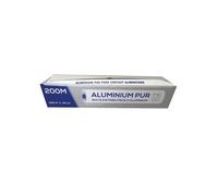 Film aluminium - Marque - 44 cm x 200 m - Contact alimentaire - Boîte distributrice