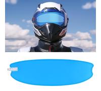 Film Anti-Brouillard et Anti-Pluie pour Motocyclette, Insert de visière de Casque Universel, imperméable à l'eau, résistant à la Brume et à la Claire (Anti Rain A)