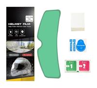Film anti-buée pour casque de moto - Autocollants d'insertion anti-buée Visière de casque longue durée Film résistant à la pluie - Autocollant pour lentille de casque résistant aux intempéries Film