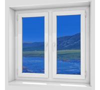 Film Anti Chaleur 20 x 1000 cm Anti Chaleur UV Protection de La Vie Privée Film de Protection Solaire pour Fenêtre Regard Fenetre pour Maison Bureau Chambre, Bleu Foncé