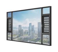 Film Anti Chaleur 70 x 600 cm Anti Chaleur UV Protection de La Vie Privée Film de Protection Solaire Occultant Non Adhésif pour Vitre pour Maison Bureau Chambre, Argent