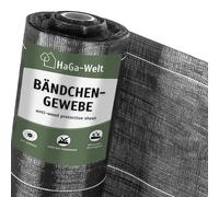 Film Anti-mauvaises Herbes Tissu de Band Mulch D'Écorces Support Haga 15mx2, 2m