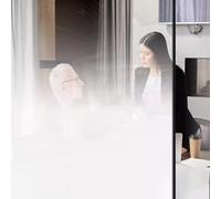 Film Anti-Regards pour vitres, Film de fenêtre confidentialité unidirectionnel dégradé peler et Coller Verre Coulissant Commercial 2-100 Pieds x 6(88.6x6ft/27x1.83m)