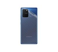 Film Arrière pour Galaxy S10 Lite Latex Effet Carbone Anti-rayures Transparent