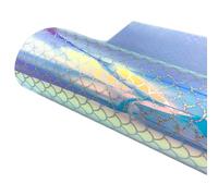 Film Auto-Adhésif Permanent En Vinyle, Rouleau De Fenêtre, Tasse De Voiture, Échelle De Poisson Dégradé Léopard, Bricolage