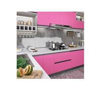 Vidaxl Film Autoadhã©Sif Pour Meubles Rose Brillant 500x90 Cm Pvc