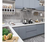 Film Autoadhésif Pour Meubles Gris 500x90 Cm Pvc