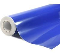 Film autocollant couleur - bleu blu01 122x50cm - intérieur/extérieur