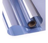 Film Autocollant en Papier Vinyle Adhésif pour Fenêtres, Effet Miroir, 44,5 x 200 cm