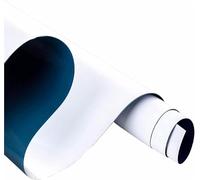 Film autocollant pour tableau noir, tableau noir， Autocollant magnétique for tableau blanc effaçable à sec, blanc, plusieurs tailles(90x200cm)
