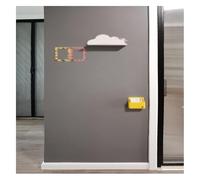 Film autocollant pour tableau noir, tableau noir， Papier tableau magnétique adhésif remplaçable, multicolore, plusieurs tailles(Grey,23.6x59.1in)